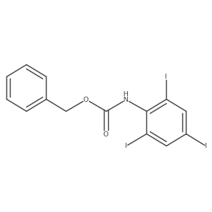 benzyl N-(2,4,6-triiodophenyl)carbamate结构式