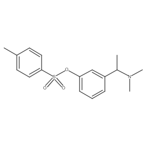 3-[1-(Dimethylamino)ethyl]phenyl 4-methylbenzene-1-sulfonate Structure