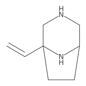 1-Ethenyl-3,8-diazabicyclo[3.2.1]octane Structure