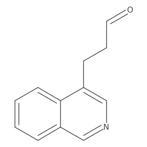 3-(Isoquinolin-4-YL)propanal Structure