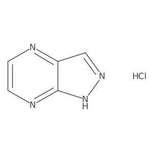 1H-Pyrazolo[3,4-b]pyrazine hydrochloride Structure