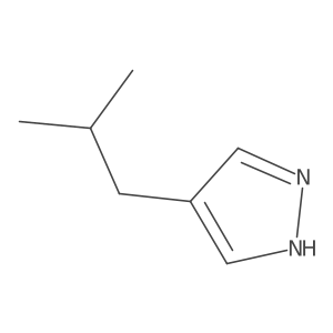 4-(2-Methylpropyl)-1H-pyrazole Structure