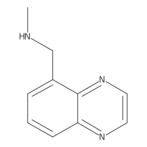 N-Methyl-1-(quinoxalin-5-yl)methanamine Structure