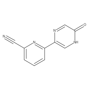 5-Hydroxy-2-(6'-cyano-2'-pyridyl)pyrazine Structure