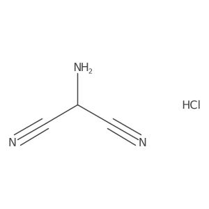 2-Aminomalononitrile hydrochloride Structure