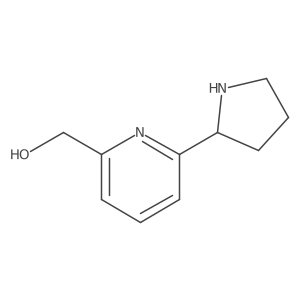 (S)-(6-(Pyrrolidin-2-yl)pyridin-2-yl)methanol Structure