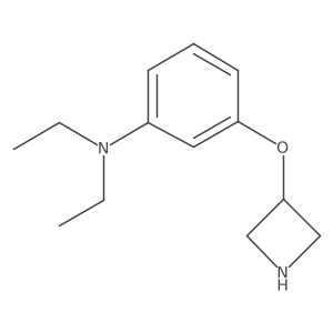 3-(azetidin-3-yloxy)-N,N-diethylaniline结构式