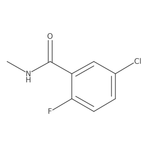 5-chloro-2-fluoro-N-methylbenzamide Structure