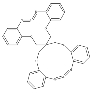 1,1 inverted exclamation marka,15,15 inverted exclamation marka-Tetradehydro-7,7 inverted exclamation marka(8H,8 inverted exclamation markaH)-spirobi[1H,6H-dibenzo[b,g][1,9,4,6]dioxadiazacyclododecine]结构式