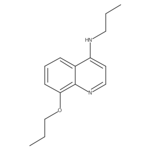 8-propoxy-N-propylquinolin-4-amine Structure