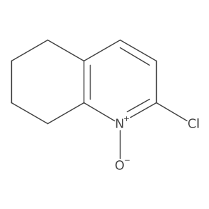 2-Chloro-5,6,7,8-tetrahydroquinoline 1-oxide Structure