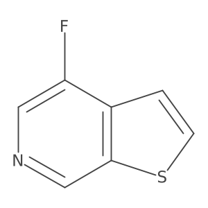 4-Fluorothieno[2,3-c]pyridine结构式