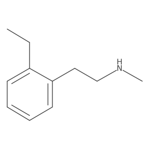 [2-(2-Ethylphenyl)ethyl](methyl)amine结构式