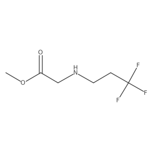 Methyl 2-[(3,3,3-trifluoropropyl)amino]acetate Structure