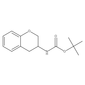 tert-Butyl chroman-3-ylcarbamate结构式