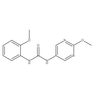 1-(2-Methoxyphenyl)-3-(2-methoxypyrimidin-5-yl)urea Structure
