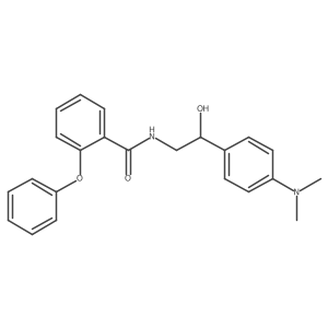 N-(2-(4-(dimethylamino)phenyl)-2-hydroxyethyl)-2-phenoxybenzamide Structure