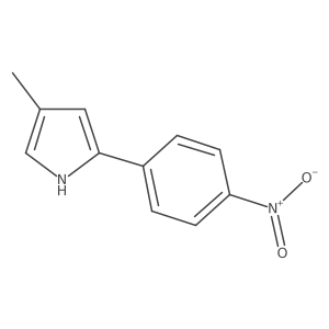 4-Methyl-2-(4-nitrophenyl)pyrrole Structure