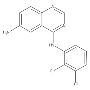 4-N-(2,3-dichlorophenyl)quinazoline-4,6-diamine Structure