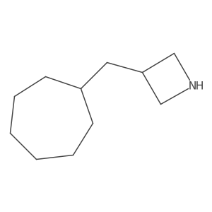 3-(Cycloheptylmethyl)azetidine结构式