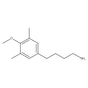 4-(4-Methoxy-3,5-dimethylphenyl)butan-1-amine结构式