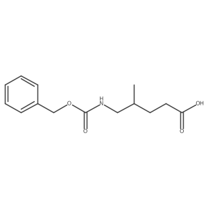 5-{[(Benzyloxy)carbonyl]amino}-4-methylpentanoic acid Structure