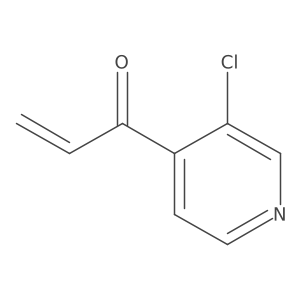 1-(3-Chloropyridin-4-yl)prop-2-en-1-one结构式