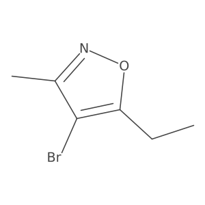 4-Bromo-5-ethyl-3-methylisoxazole Structure