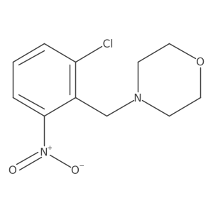 4-[(2-Chloro-6-nitrophenyl)methyl]morpholine结构式