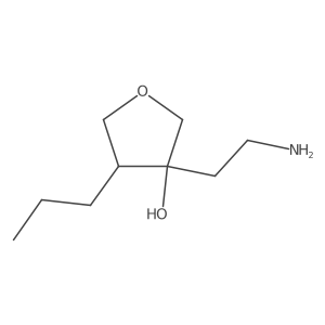 3-(2-Aminoethyl)-4-propyloxolan-3-ol Structure