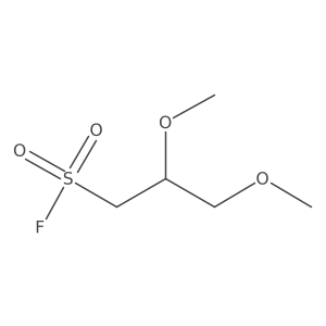 2,3-Dimethoxypropane-1-sulfonyl fluoride结构式