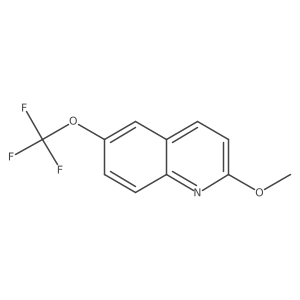 2-Methoxy-6-(trifluoromethoxy)quinoline Structure