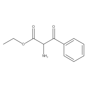 Ethyl beta-oxo-L-phenylalaninate结构式