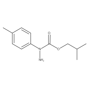N-(4-methylphenyl)(2-methylpropoxy)carbohydrazide结构式