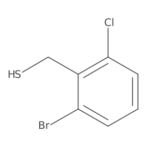(2-Bromo-6-chlorophenyl)methanethiol结构式