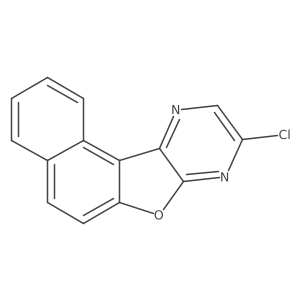 9-Chloronaphtho[1',2':4,5]furo[2,3-B]pyrazine Structure