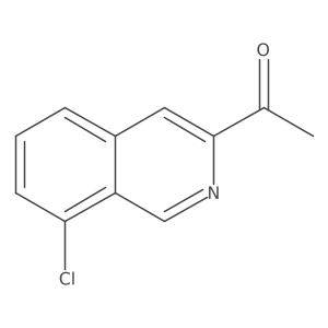1-(8-Chloroisoquinolin-3-yl)ethan-1-one Structure