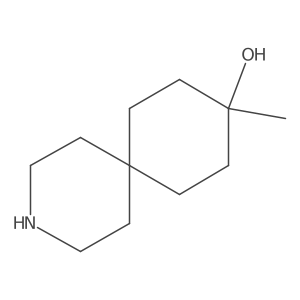 9-Methyl-3-azaspiro[5.5]undecan-9-ol Structure
