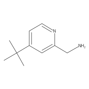 (4-(tert-Butyl)pyridin-2-yl)methanamine结构式