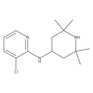 (3-Chloropyridin-2-yl)-(2,2,6,6-tetramethylpiperidin-4-yl)amine Structure