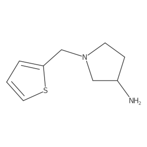 1-(Thiophen-2-ylmethyl)pyrrolidin-3-amine Structure