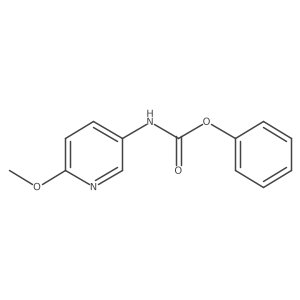 Phenyl 6-methoxypyridin-3-ylcarbamate Structure