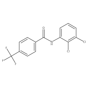 N-(2,3-dichlorophenyl)-4-(trifluoromethyl)benzamide Structure
