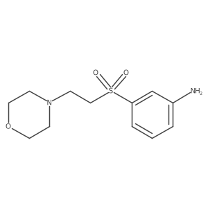 3-((2-Morpholinoethyl)sulfonyl)aniline Structure