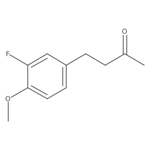 4-(3-Fluoro-4-methoxyphenyl)butan-2-one Structure