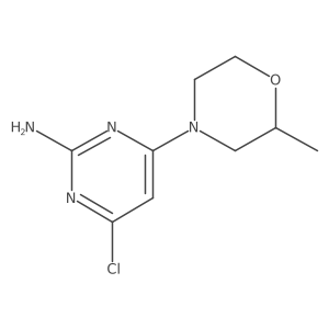 4-Chloro-6-(2-methylmorpholino)pyrimidin-2-amine Structure