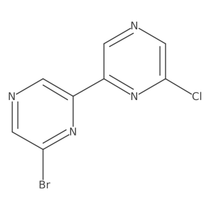 6-Bromo-6a(2)-chloro-2,2a(2)-bipyrazine Structure