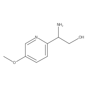 (2R)-2-amino-2-(5-methoxypyridin-2-yl)ethan-1-ol Structure