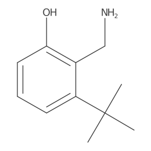 2-(Aminomethyl)-3-tert-butylphenol Structure