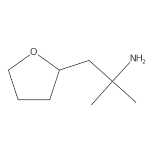 2-Methyl-1-(tetrahydrofuran-2-yl)propan-2-amine Structure